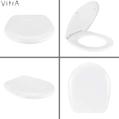 Vitra S10 109-003-901 Klozet Kapağı Universal Oval Form Nuvoplast Beyaz