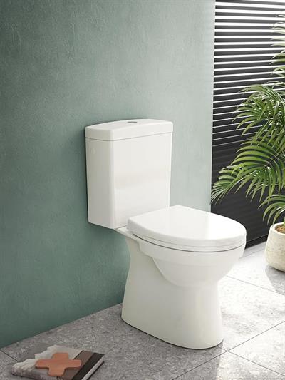 VitrA S10 Klozet Kapağı 84-003-009, Yavaş Kapanır, Duroplast, Sandviç Tip, Metal Menteşeli, Beyaz