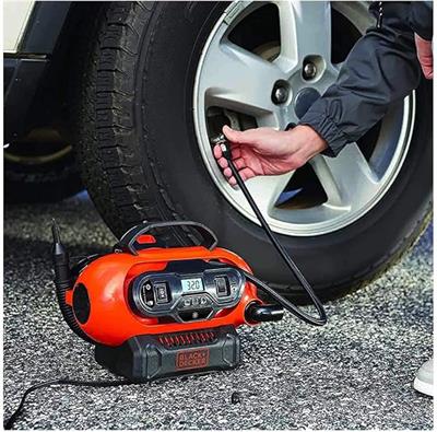 Black + Decker BDCINF18N 12V/220V/18V Li-Ion 160PSI Şarjlı Hava Kompresörü