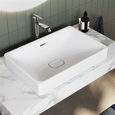 VitrA Suit A42814 Çanak Lavabo Bataryası, Üstten Kumandalı, Krom