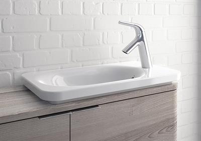 VitrA Nest Trendy 5689B003-0029 Dar Tezgah Lavabo, 60 cm, Beyaz