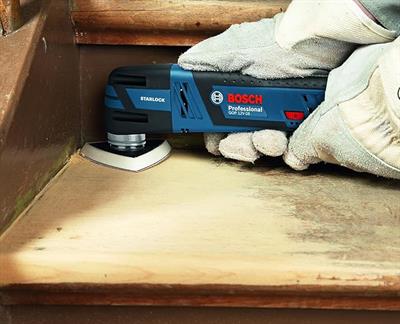 Bosch Professional GOP 12V-28 Akülü Salınım Makinesi (12 Volt, SOLO, 5.000-20.000 titreşim/dak, Starlock, Karton kutuda)