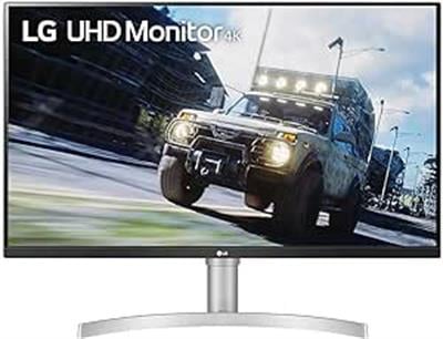LG 32UN550-W 80 cm (31.5 inç) UHD 4K Monitör (HDR10, AMD FreeSync, MAXXAUDIO), Gümüş Beyaz