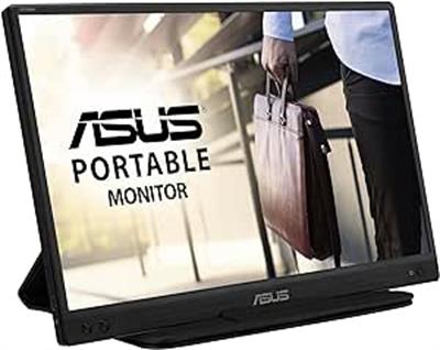 OUTLET ASUS ZENSCREEN MB166C 15.6 TAŞINABİLİR USB MONİTÖR IPS 1920X1080 5MS USB TYPE-C, 3 YIL MAT EKRAN, USB TYPE-C TO A ADAPTÖR, DÜŞÜK MAVİ IŞIK MONİTÖR, SİYAH