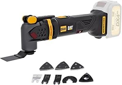 CAT DX41B 18Volt Kömürsüz Profesyonel Çok Amaçlı Devir Ayarlı Raspalama+14 Adet Aksesuar (Akü Dahil Değildir)