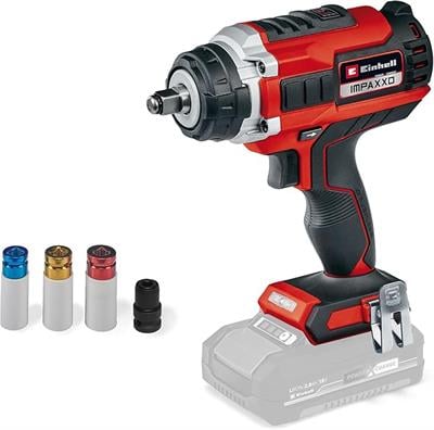 Einhell Professional Akülü Darbeli Somun Sıkma IMPAXXO 18/450 Power X-Change (Li-Ion, 18 V, 400 Nm, 3 Vitesli Şanzıman, Kömürsüz Motor, Akü ve Şarj Cihazı Dahil Değildir) - 4510070