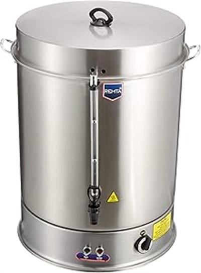 OUTLET Remta R38 500 Bardak Sıcak Su Otomatı, 50 L, Gümüş Rengi, 2750 W, Isı yalıtımlı kulplar