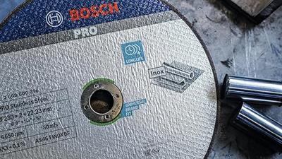 Bosch Professional Accessories 2608600096 Schleifzubehoer Kesme Diski 230 x 2 mm Düz Ino x