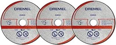 Dremel DSM20 Kompakt Testere ile Uyumlu Metal ve Plastik Kesme Diski (DSM510) 3lü