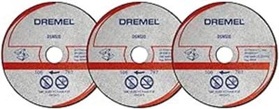 Dremel DSM20 Kompakt Testere ile Uyumlu Metal ve Plastik Kesme Diski (DSM510) 3lü