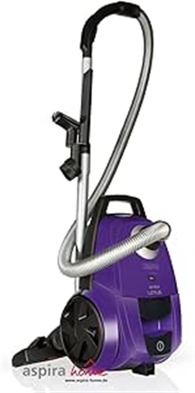 Arnica Lotus Mor Toz Torbalı Elektrikli Süpürge, 4.5 L Hacim, 750 W, Yıkanabilir Filtre, Mor