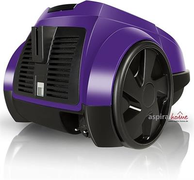 Arnica Lotus Mor Toz Torbalı Elektrikli Süpürge, 4.5 L Hacim, 750 W, Yıkanabilir Filtre, Mor