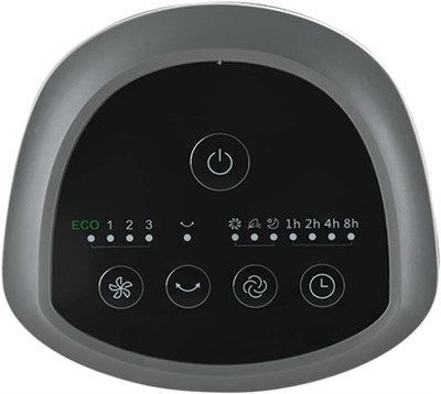 OUTLET Luxell Lxf-260 G Gri Kule Vantilatör
