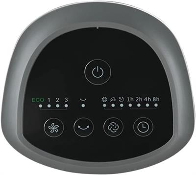 OUTLET Luxell Lxf-260 G Gri Kule Vantilatör