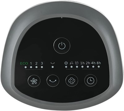 OUTLET Luxell Lxf-260 G Gri Kule Vantilatör