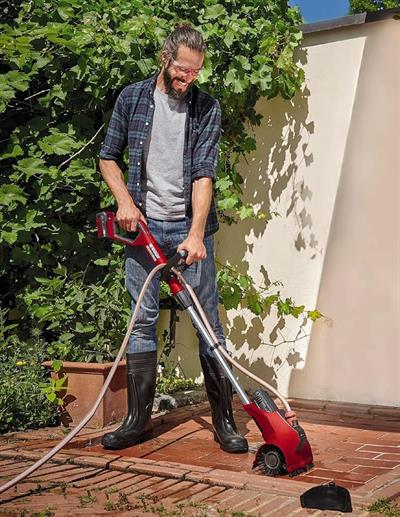 Einhell Akülü Yüzey Temizleyici PICOBELLA 18/215 Power X-Change (18 V, çok fonksiyonlu, entegre bahçe hortumu bağlantısı, orta sertlikte fırça dahildir, akü dahil değildir) - 3424200
