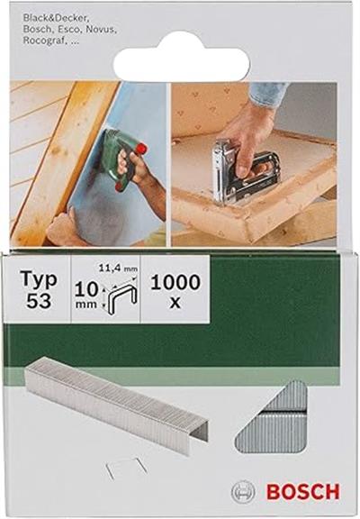 OUTLET Bosch zımba teli (1,000 adet, Tip 53 uzunluk 10 mm)