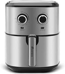 AirfryerOUTLET Karaca Multifry Inox Double Pan 5,5 Litre XL