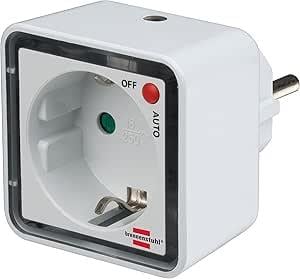 Akıllı PrizlerOUTLET Brennenstuhl Priz Özellikli Sensörlü 2 Led 1 Lm Gece Lambası