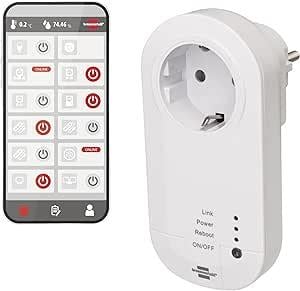 Akıllı PrizlerOUTLET Brennenstuhl Wifi Özellikli Zaman Ayarlı Ses Kontrollü Akıllı Priz, Standart
