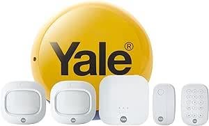 AlarmlarOUTLET Yale IA-320 Sync Akıllı Alarm Seti - 6 parça - Hub - Dış Siren - Kapı/Pencere Kontağı - Hareket Sensörü - Tuş Takımı - Konum Belirleme zelliği - Alexa, Google Asistan ve Philips Hue ile uyumlu