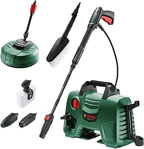Basınçlı YıkamaBosch Yüksek Basınçlı Yıkama EasyAquatak 120, Yeşil Premium Kit (1500W, Ev ve Araç Yıkama Kiti, max Debi 350/saat)