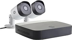 CCTV KameralarOUTLET Yale SV-4C-2ABFX-2 Smart Home CCTV Eco Set - Beyaz - 2 Kamera - HD 1080p - IP67 - 20 m Gece Görüşü - Canlı Görüntüleme - Yale View Uygulaması ile Kontrol