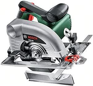 Daire TesterelerOUTLET Bosch Elektrikli Daire Testere PKS 40 (850 Watt, 130 mm Daire Testere çapı, Karton Kutuda), Yeşil