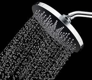El Duşları ve ParçalarıDuş başlığı, duş başlığı, 200 mm, krom, premium duş seti, masaj, duş spreyi
