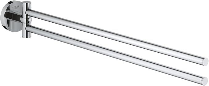 Havlu AskılıklarıGROHE Start İkili Uzun Havluluk, 439 mm, Duş, Banyo Aksesuarları, Krom, 41183000