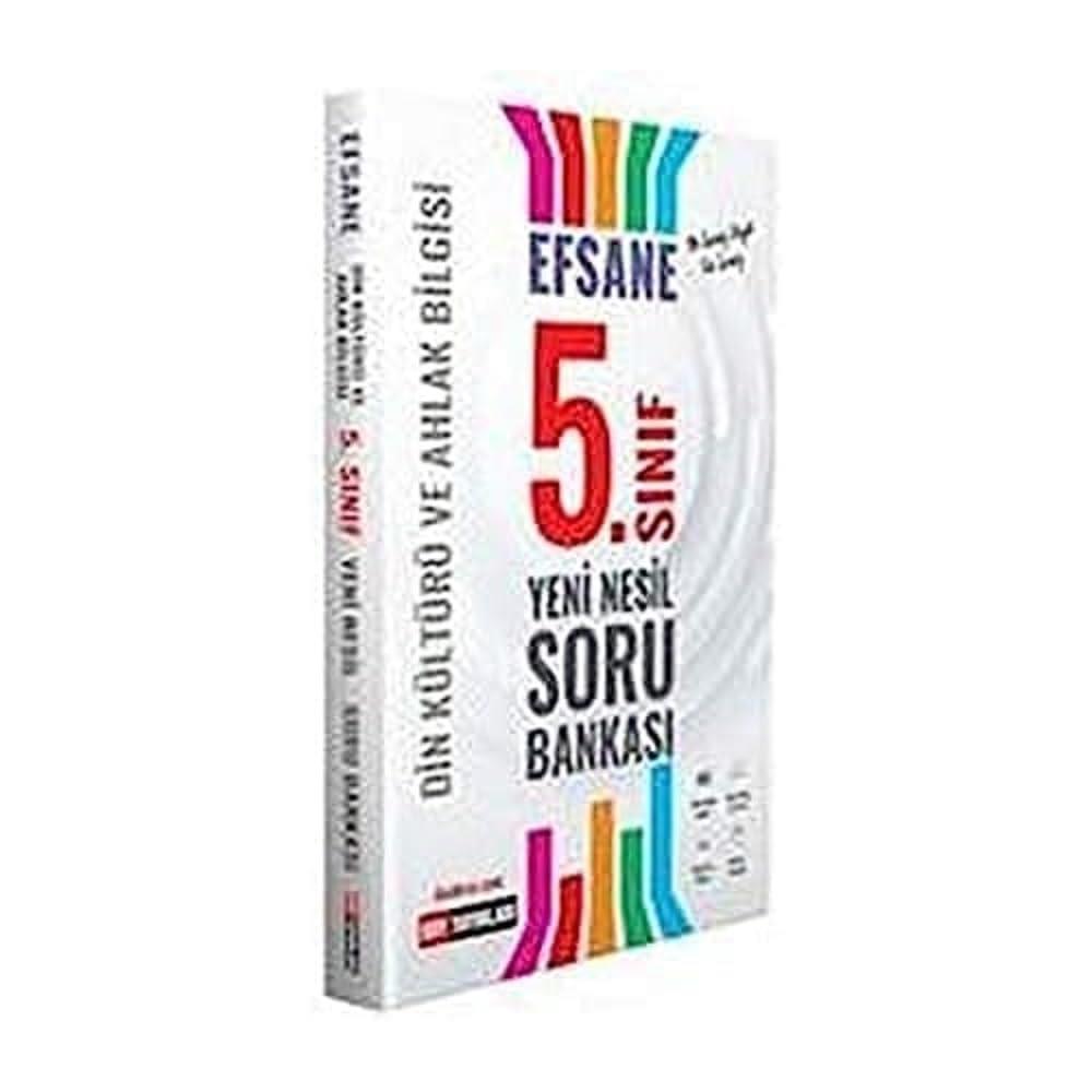 Kitap5. Sınıf Din Kültürü ve Ahlak Bilgisi Efsane Yeni Nesil Soru Bankası