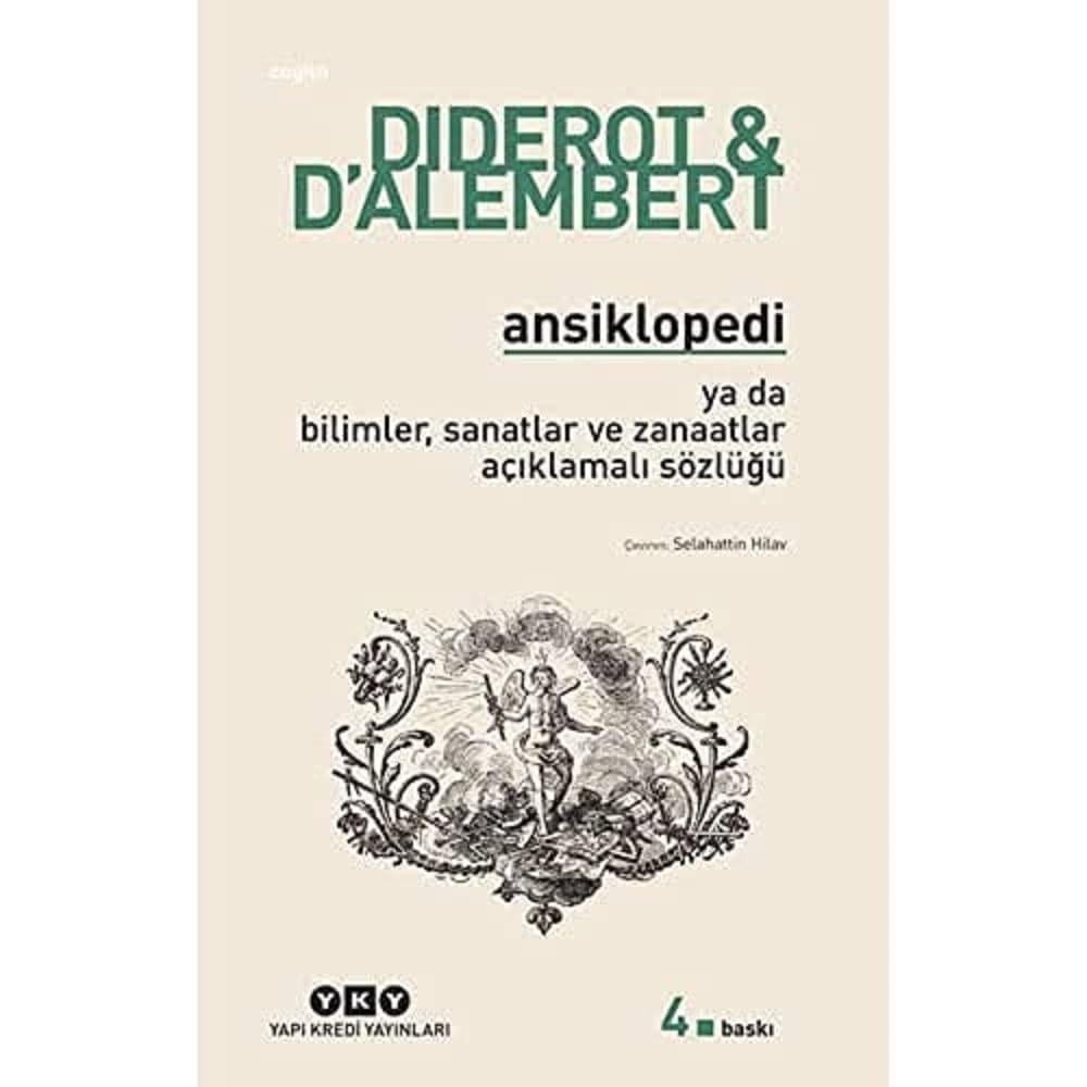 KitapAnsiklopedi - ya da bilimler, sanatlar ve zanaatlar açıklamalı sözlüğü