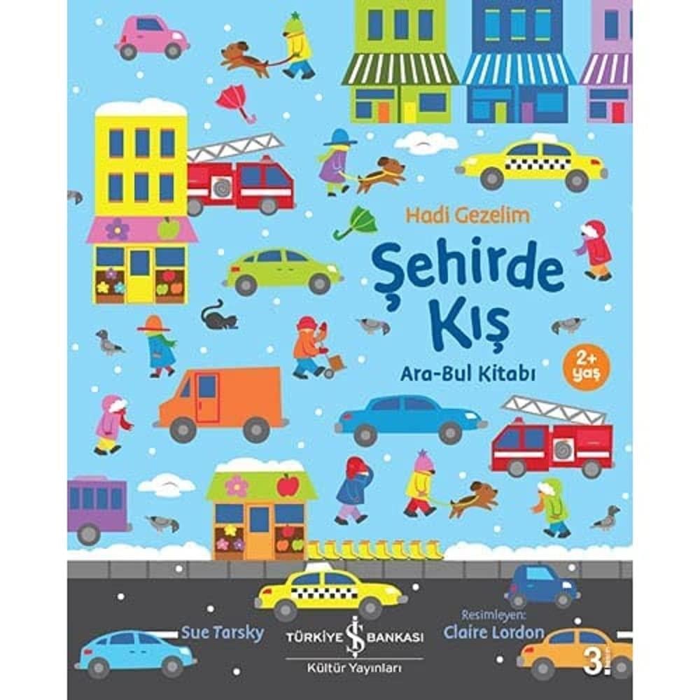 KitapHadi Gezelim - Şehirde Kış: Ara-Bul Kitabı