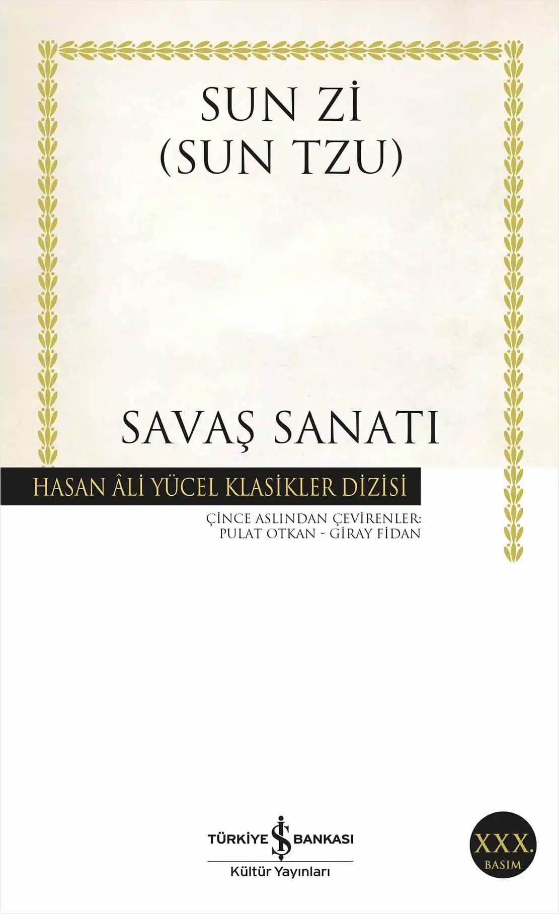 KitapSavaş Sanatı: Hasan Ali Yücel Klasikler Dizisi