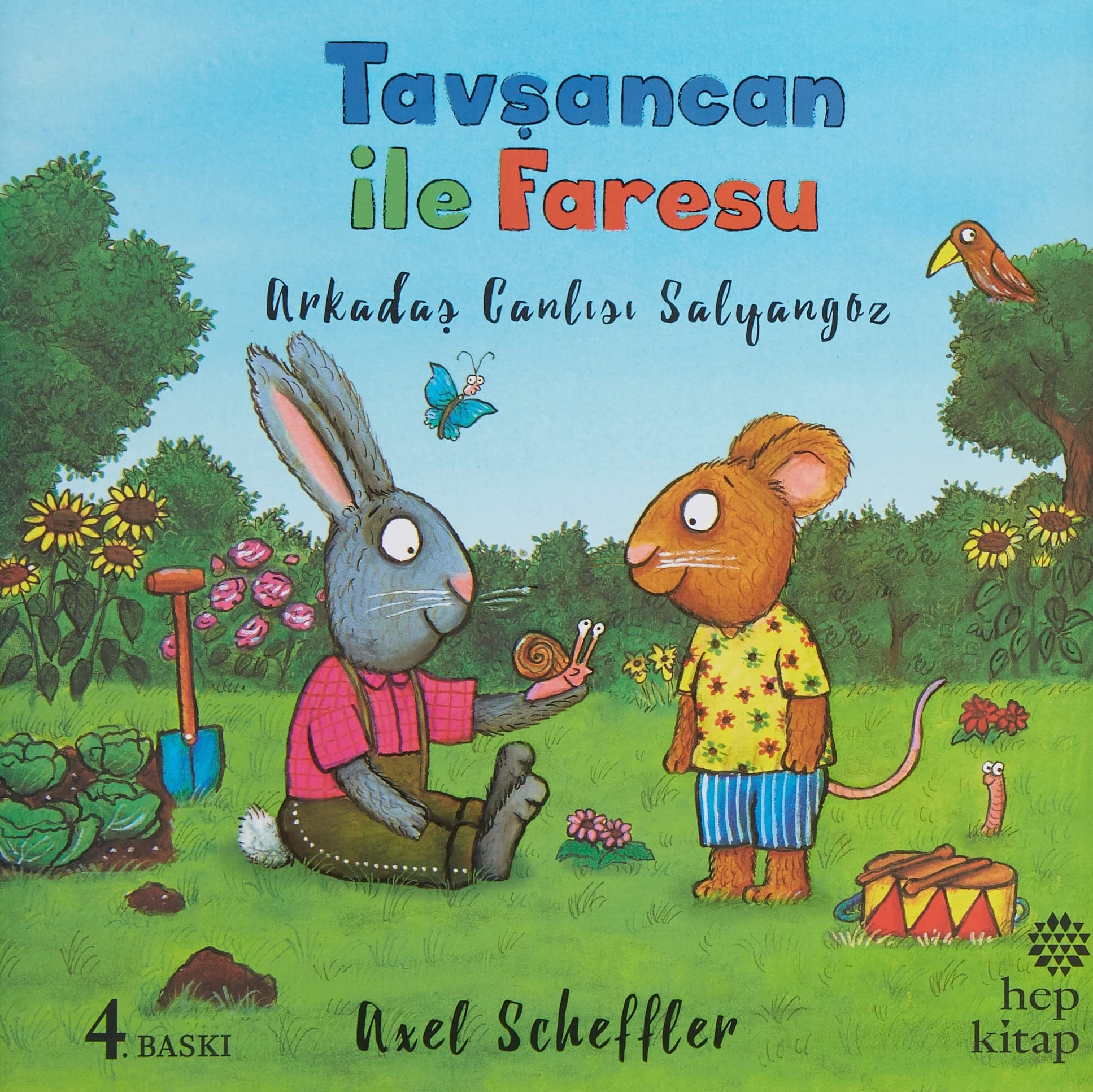 KitapTavşancan ile Faresu - Arkadaş Canlısı Salyangoz