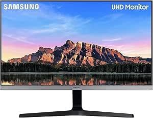 Ofis ve Ev TipiSamsung, LU28R550UQRXUF 28 inç IPS Panel Bilgisayar Monitörü Siyah, Lacivert-Gri