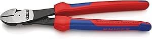Pense ve Yan KeskilerOUTLET Knipex ağır hizmet yan kesiciler, siyah attramentize, çok bileşenli çeneler ile 250 mm 74 02 250