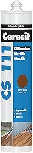 Silikon ve Tutkal ÇubukCeresit CS111 Akrilik Alt.Meşe 240 ml Kartuş