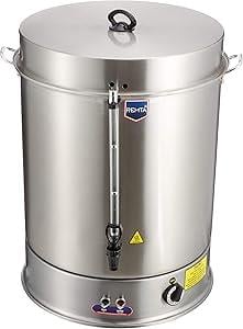 Su IsıtıcılarOUTLET Remta R38 500 Bardak Sıcak Su Otomatı, 50 L, Gümüş Rengi, 2750 W, Isı yalıtımlı kulplar