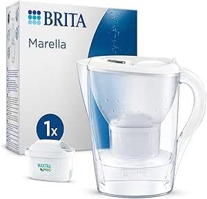 SürahilerBRITA Marella Cool 1x Maxtra Pro All-In-1 Filtreli Su Arıtma Sürahisi Beyaz