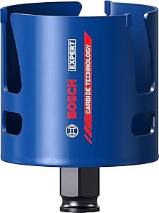 Testere Aksesuar ve ParçalarıBosch Professional 1x EXPERT Construction Material Delik Açma Testereleri (Yumuşak ahşap, Sunta, Tuğla, Yumuşak döşemeler, Fiber plastik GFK, CFK, Ø 68 mm, Aksesuar Darbeli Matkap/Vidalama)