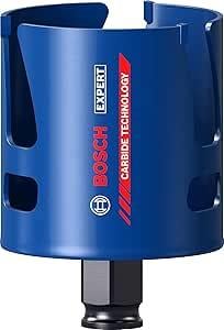Testere Aksesuar ve ParçalarıBosch Professional 1x EXPERT Construction Material Delik Açma Testereleri (Yumuşak ahşap, Sunta, Tuğla, Yumuşak döşemeler, Fiber plastik GFK, CFK, Ã˜ 60 mm, Aksesuar Darbeli Matkap/Vidalama)
