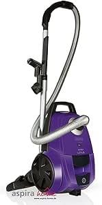Vakumlu SüpürgelerArnica Lotus Mor Toz Torbalı Elektrikli Süpürge, 4.5 L Hacim, 750 W, Yıkanabilir Filtre, Mor
