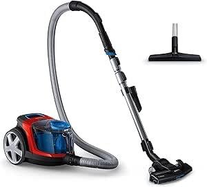 Vakumlu SüpürgelerOUTLET Philips FC9331/07 Powerpro City Powercyclone 5 Torbasız Elektrikli Süpürge, Büküm Kırmızı
