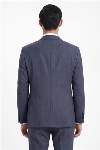 Giotelli Erkek Antrasit Dar Kesim Slim Fit Yünlü Dokuma Normal Bel 4 Drop Takım Elbise