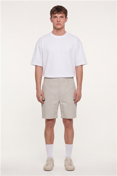 Bej SHORTS