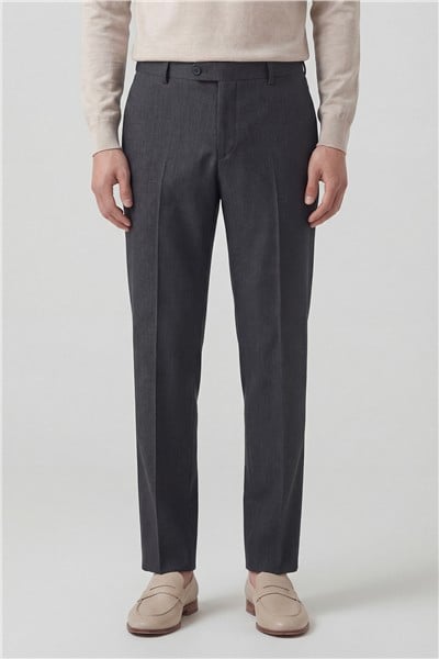 Giotelli Erkek Füme Dar Kesim Slim Fit Viskon Dokuma Normal Bel Dokuma Pantolon