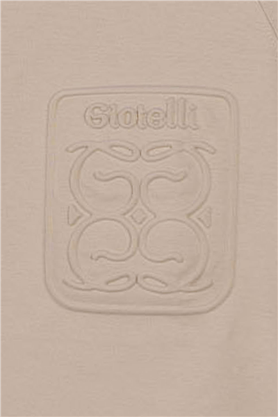 Giotelli Erkek Ekru Normal Kesim Regular Fit %100 Pamuk Örme Bisiklet Yaka Sweatshirt