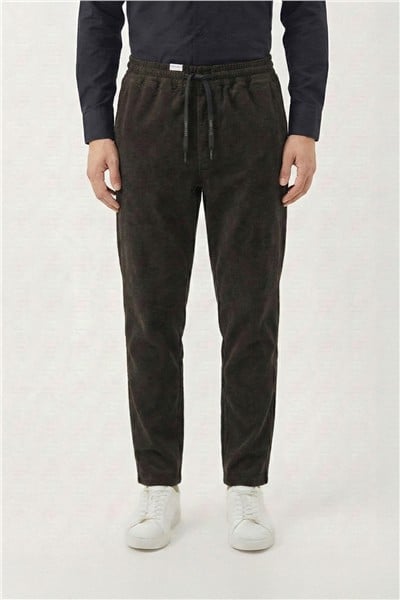 Giotelli Kahve Dokuma Kumaş Normal Bel Standart Boy Erkek Pantolon