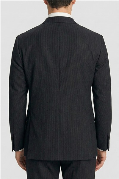 Giotelli Erkek Siyah Dar Kesim Slim Fit %100 Kadife Kruvaze Yaka Fleto Cepli 6 Drop Klasik Takım Elbise